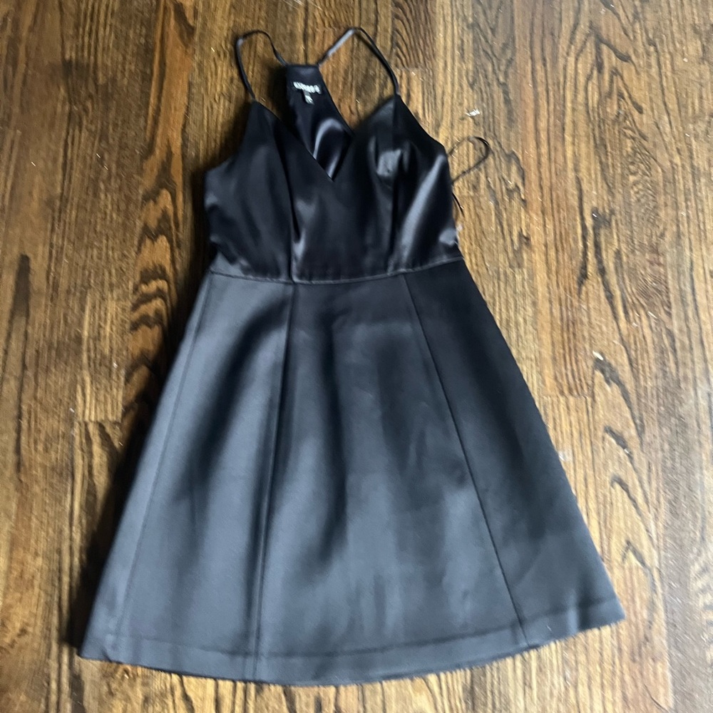 Black Fit and Flare Dress